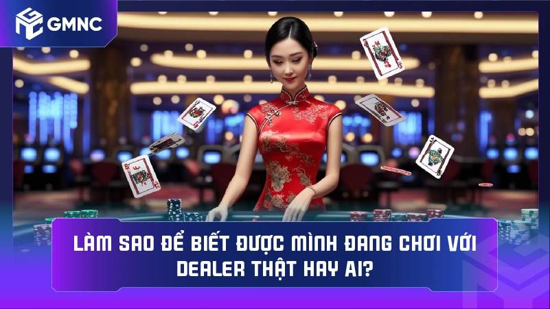 Làm sao để biết được mình đang chơi với dealer thật hay AI?